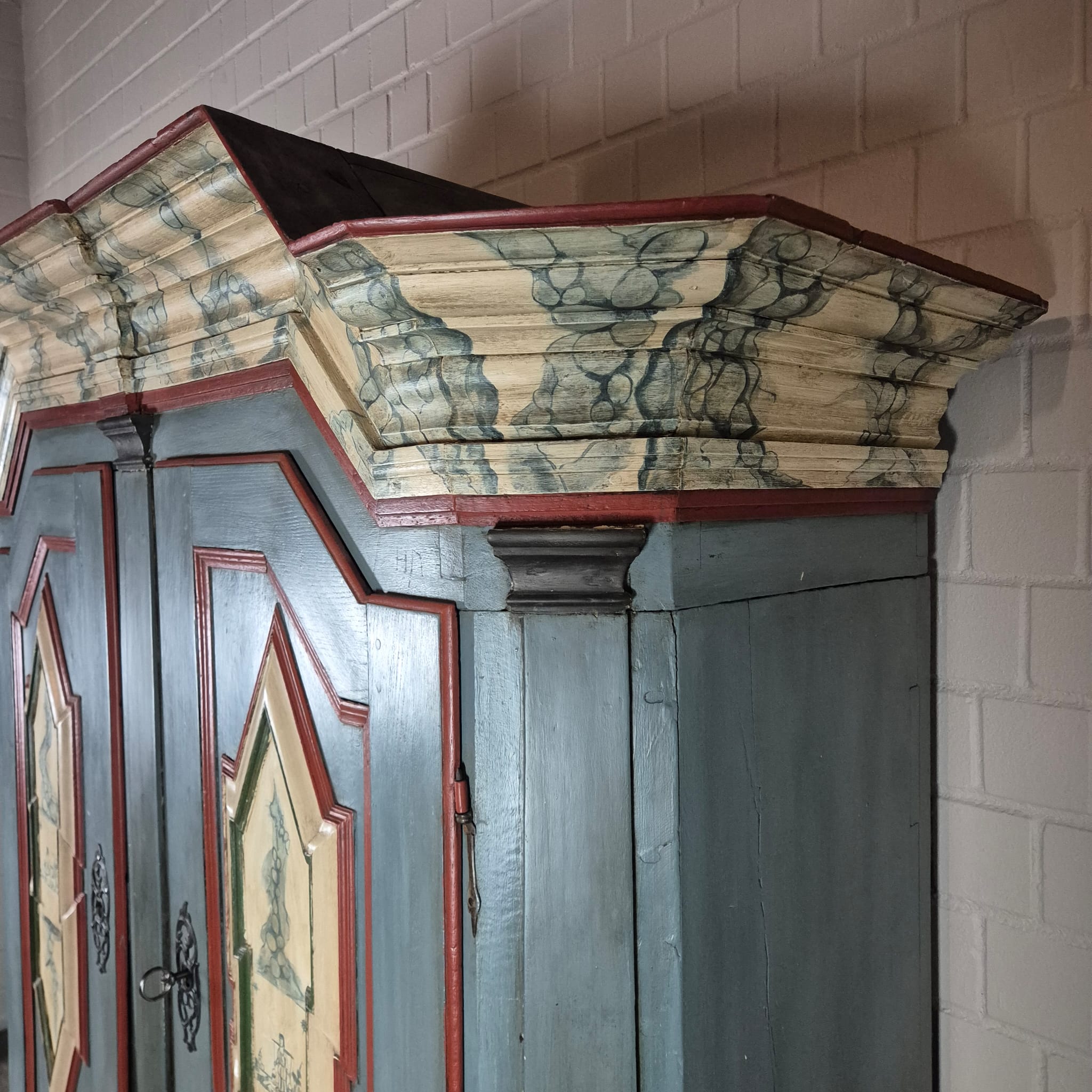 Wardrobe Baroque 1770 Oak - Image 8