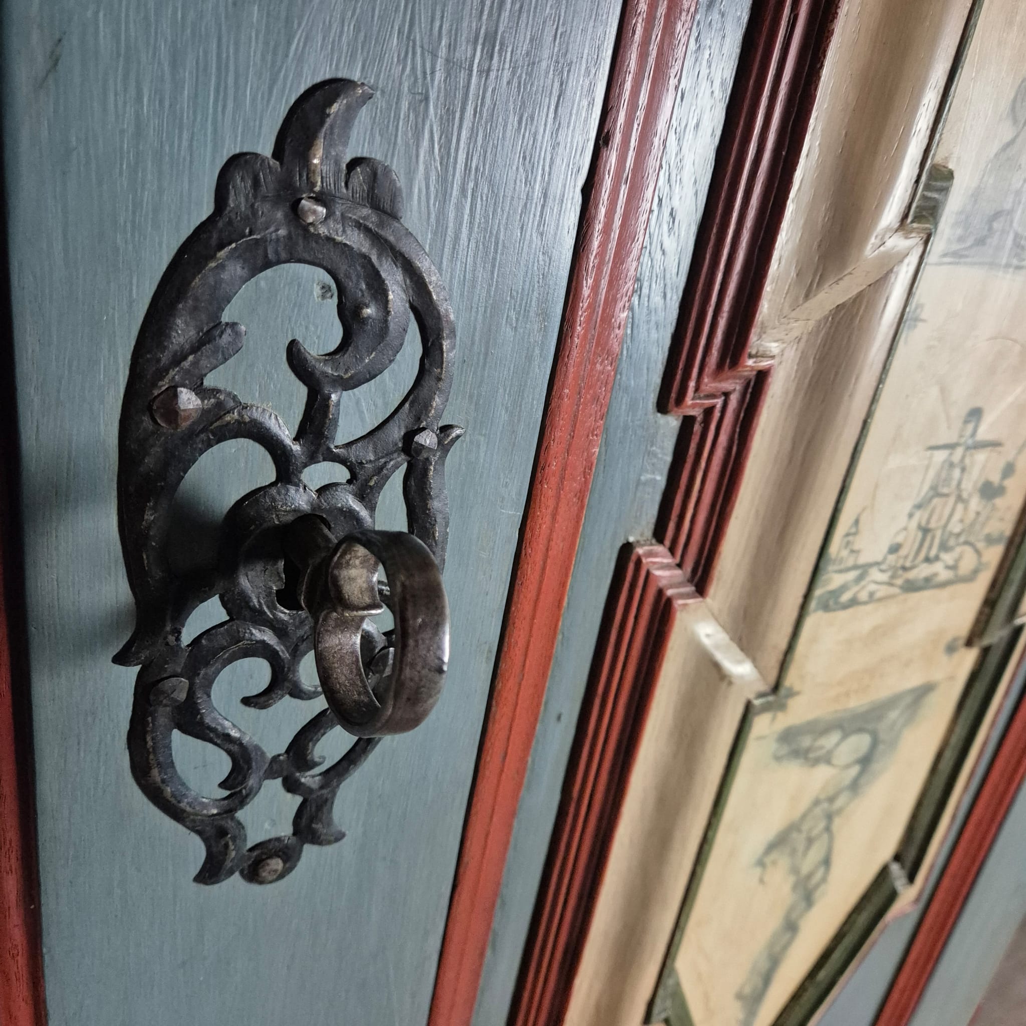 Wardrobe Baroque 1770 Oak - Image 20