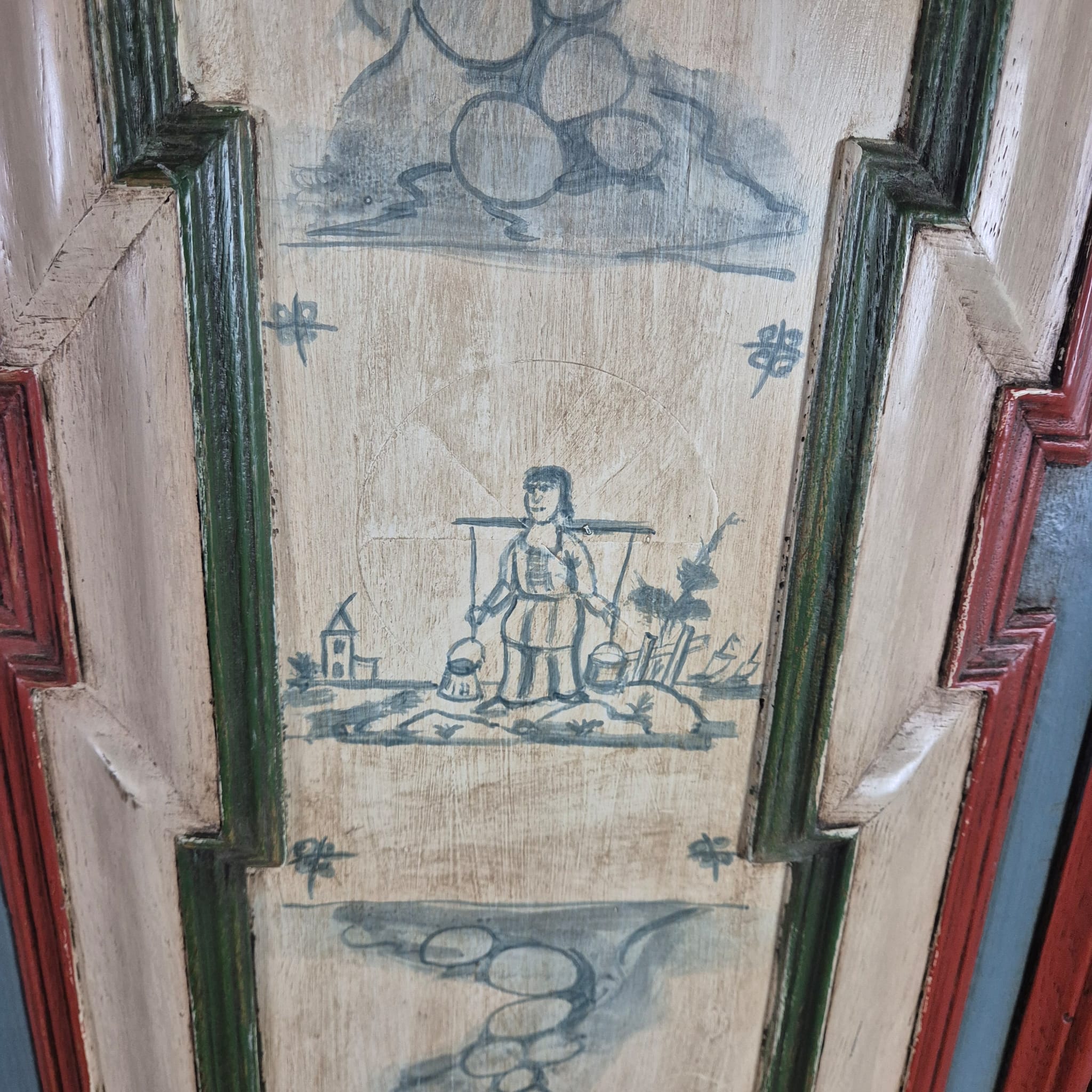 Wardrobe Baroque 1770 Oak - Image 17