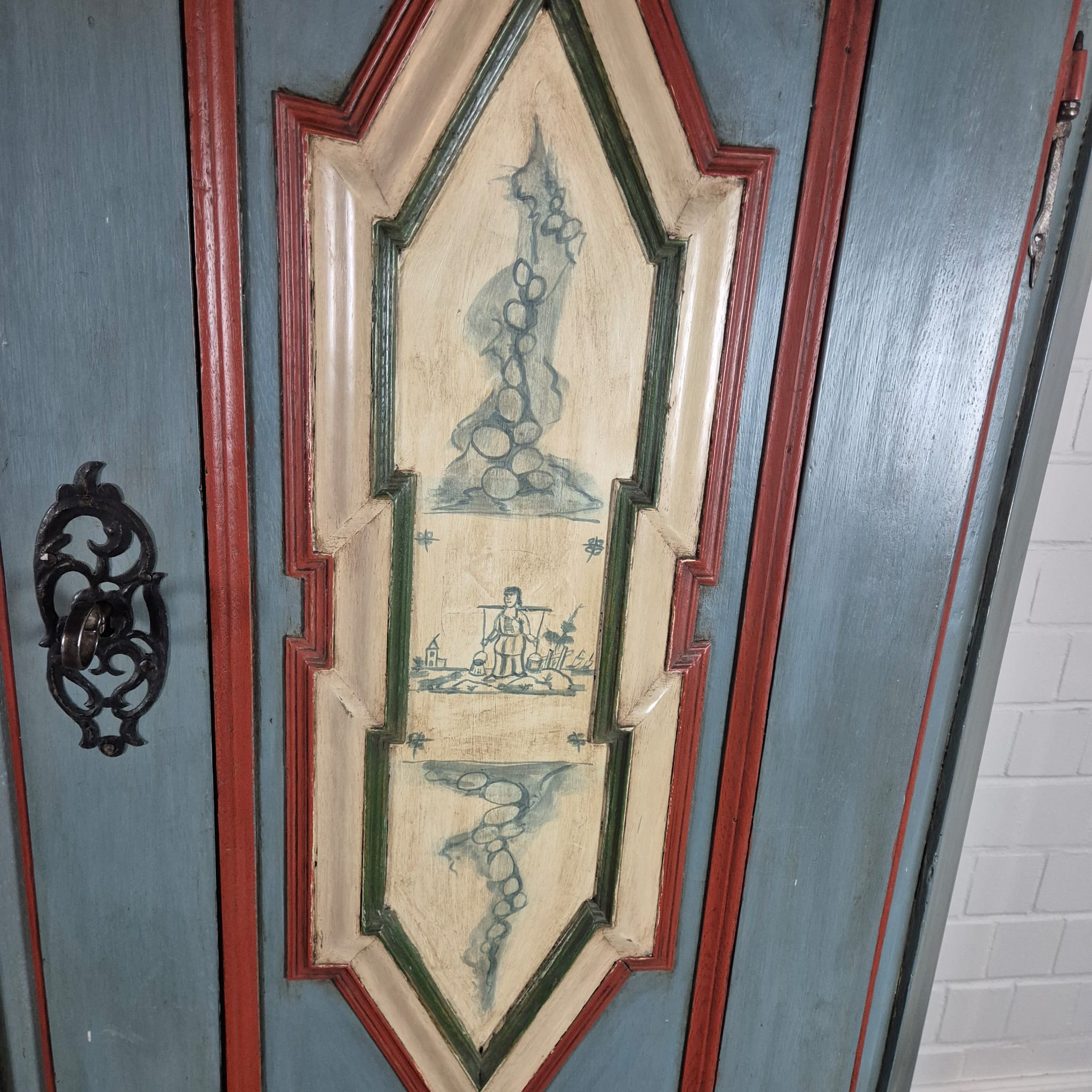 Wardrobe Baroque 1770 Oak - Image 21