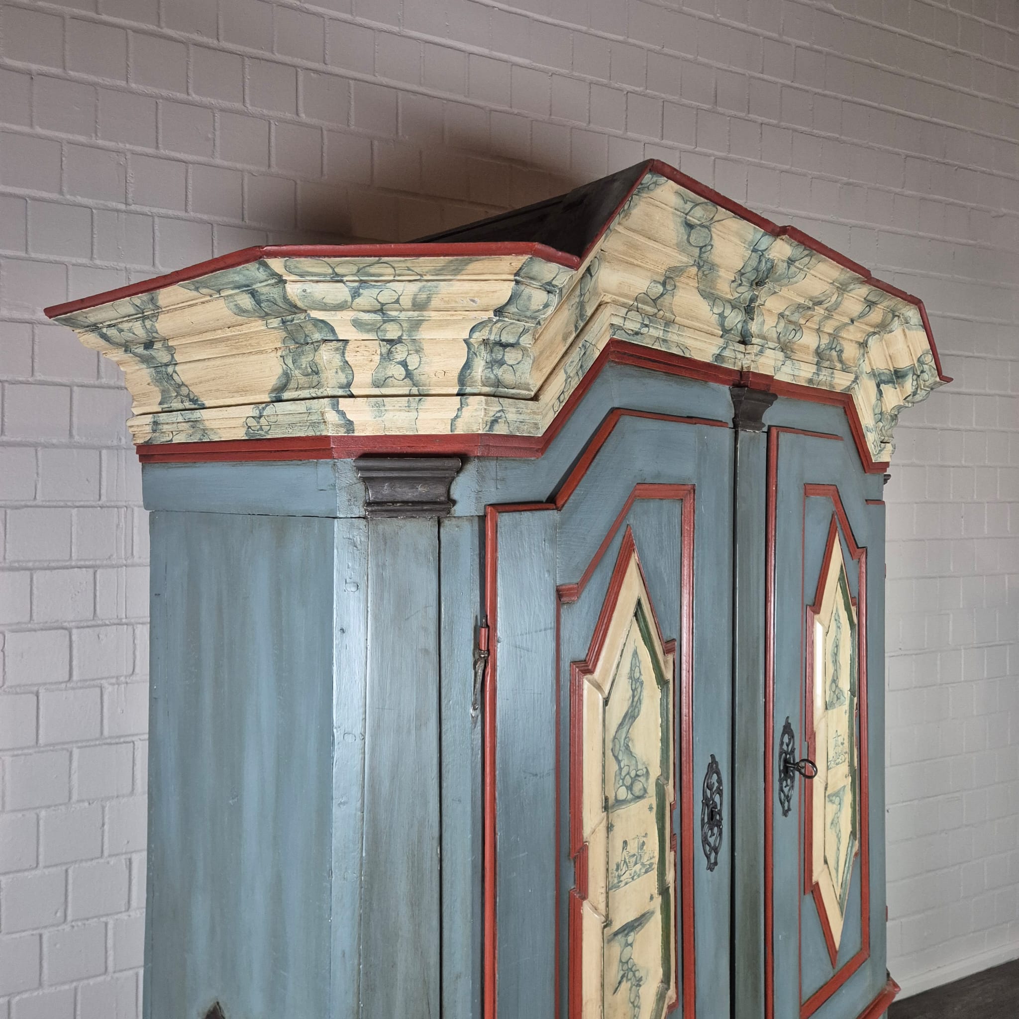 Wardrobe Baroque 1770 Oak - Image 18