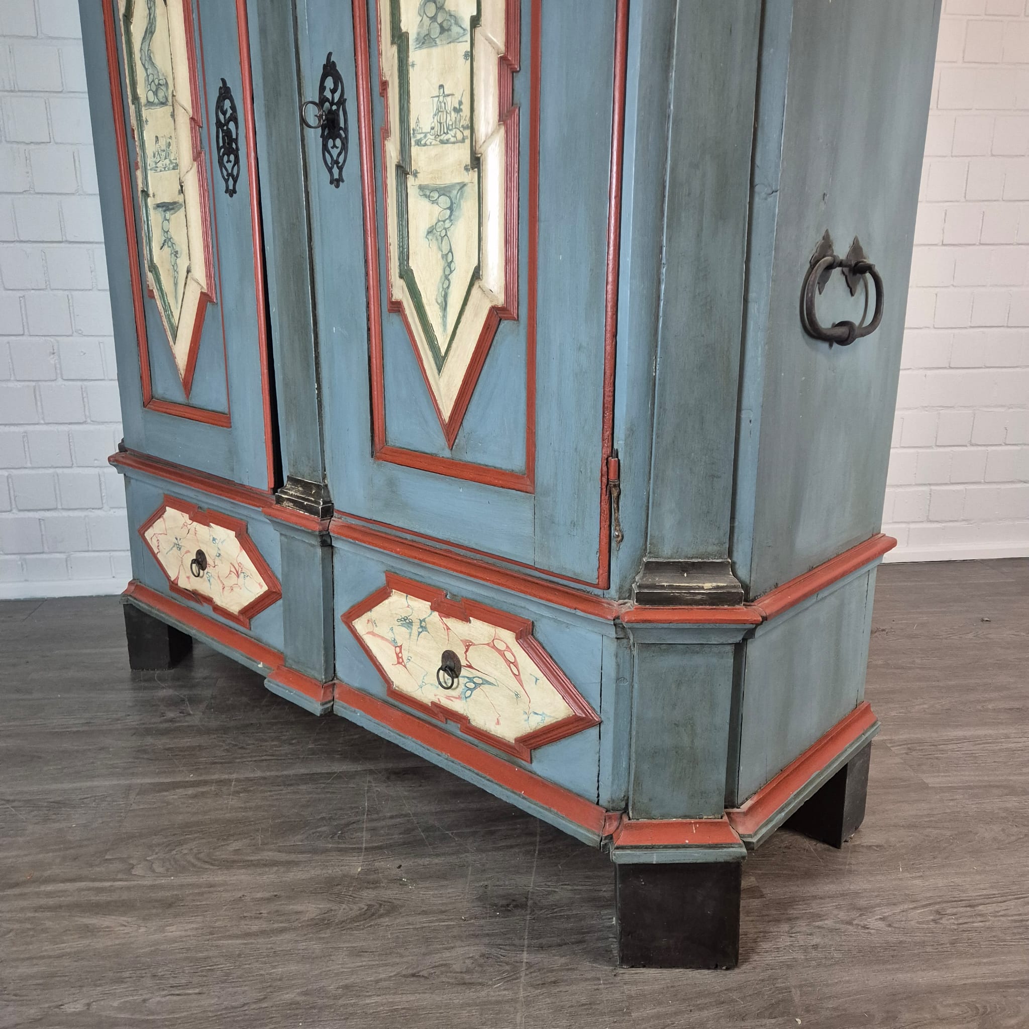 Wardrobe Baroque 1770 Oak - Image 13