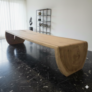 Dining Table Acacia Wood 4,05 m x 1,33 m