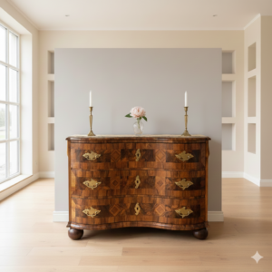 Chest of Drawers Baroque 1770 Walnut