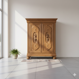 Wardrobe Jugendstil 1900 Oak