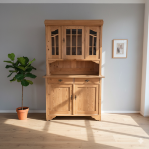 Kitchen Cabinet Jugendstil 1900 Pine