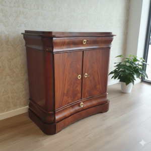 Cabinet Biedermeier 1840 Mahogany