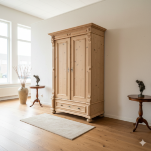 Wardrobe Gründerzeit 1880 Pine