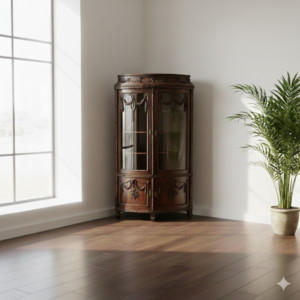 Corner Cabinet Historicism Mahogany 1870