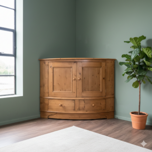 Corner Cabinet Pine 1,37 m