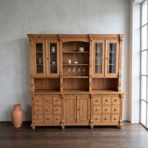 Apothecary Cabinet Kitchen Cabinet 2,30 m Pine