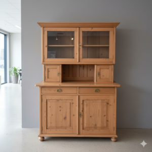 Kitchen Cabinet Jugendstil 1920 Pine