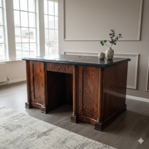 Desk Biedermeier 1820 Mahogany
