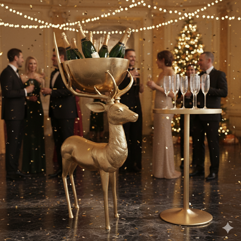 Champagne Bowl Deer 1.40 m - Image 2