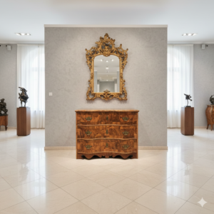 Chest of Drawers Baroque 1770 Walnut