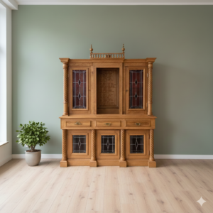 Sacristy Cabinet 1949 Oak