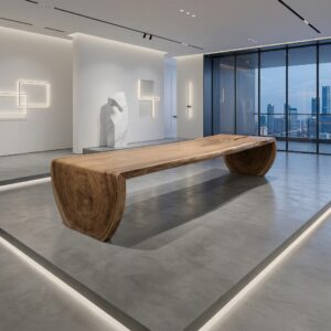 Dining Table Acacia Wood 4,05 m x 1,33 m