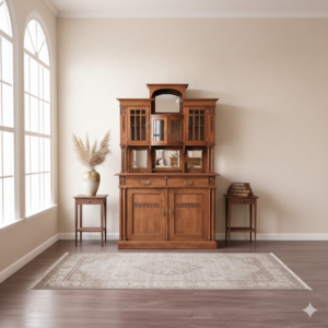 Cabinet Jugendstil 1900 Walnut