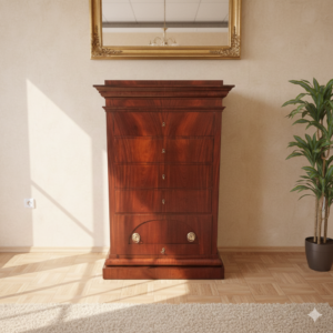 Chest of Drawers Biedermeier 1830 Mahogany