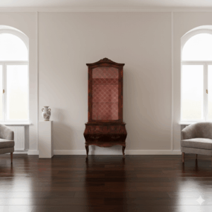 Display Cabinet Neo-baroque Walnut 1,14 m