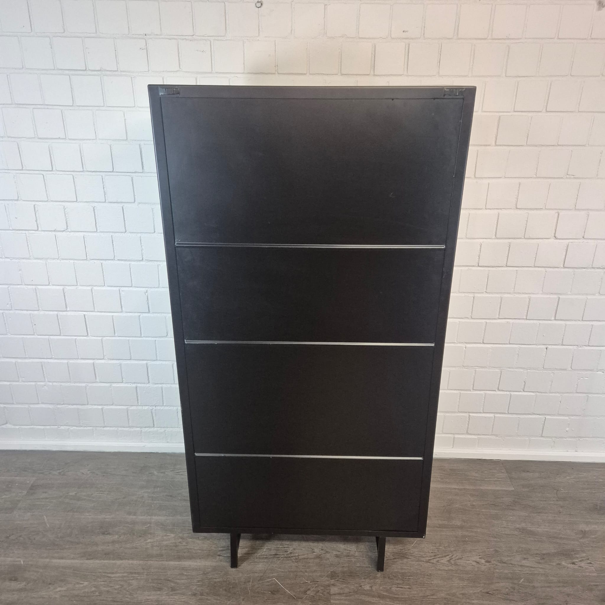 Designer Display Cabinet Ribbed Glass 0.90 m - Image 15