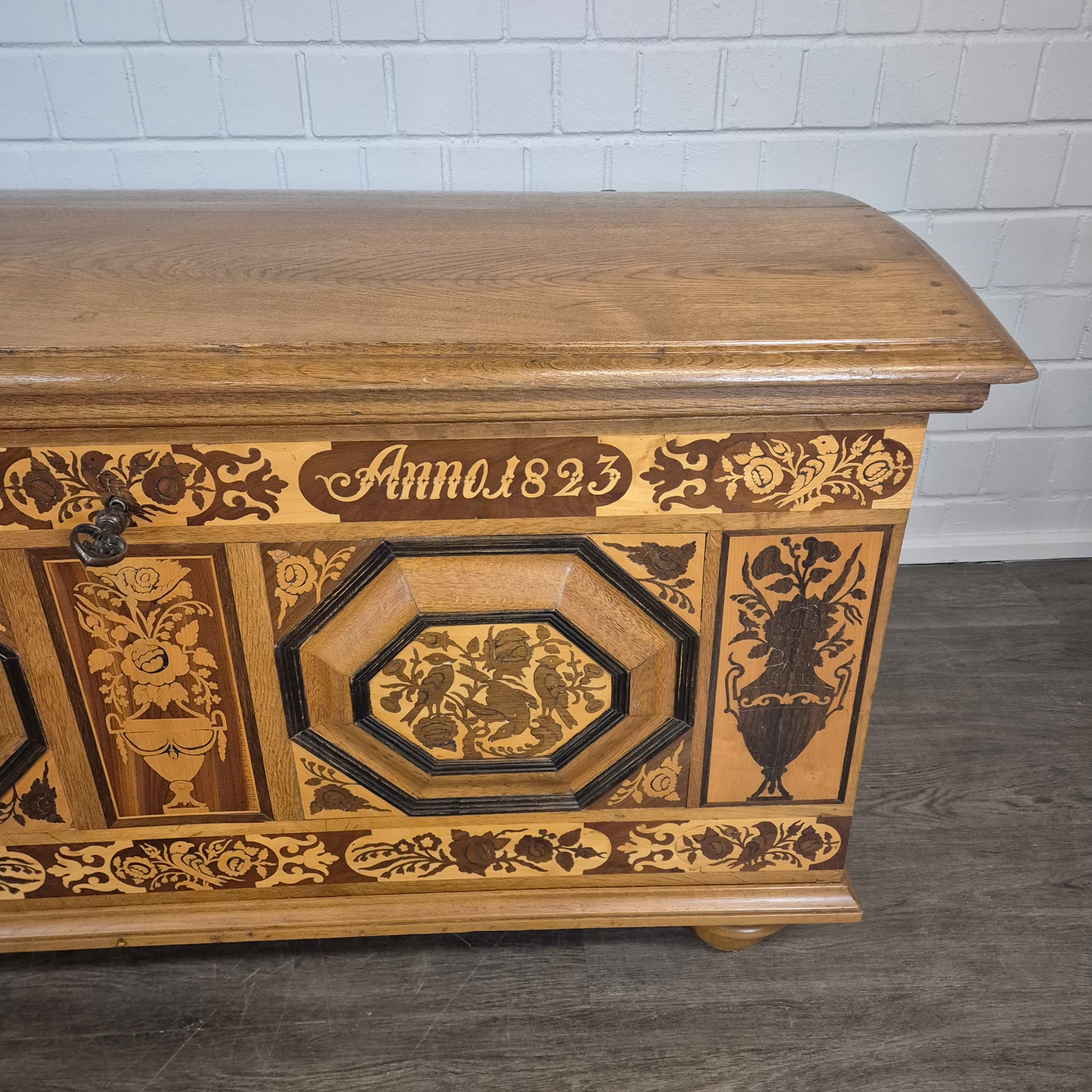 Vierlande Wedding Chest – Hope Chest, 1823 - Image 10