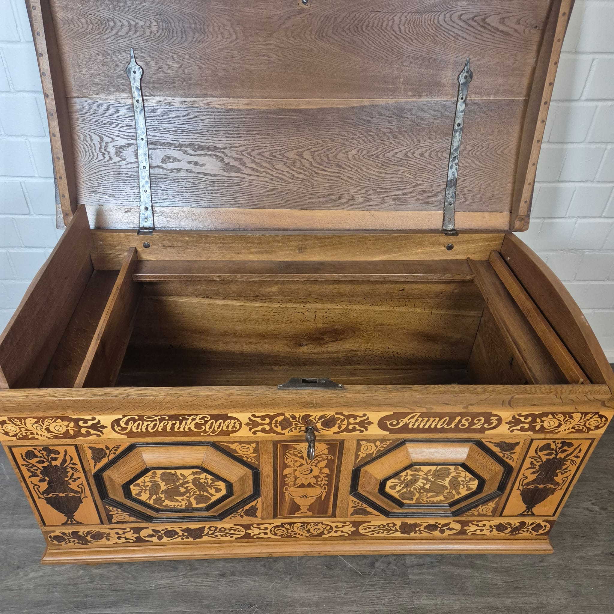 Vierlande Wedding Chest – Hope Chest, 1823 - Image 17