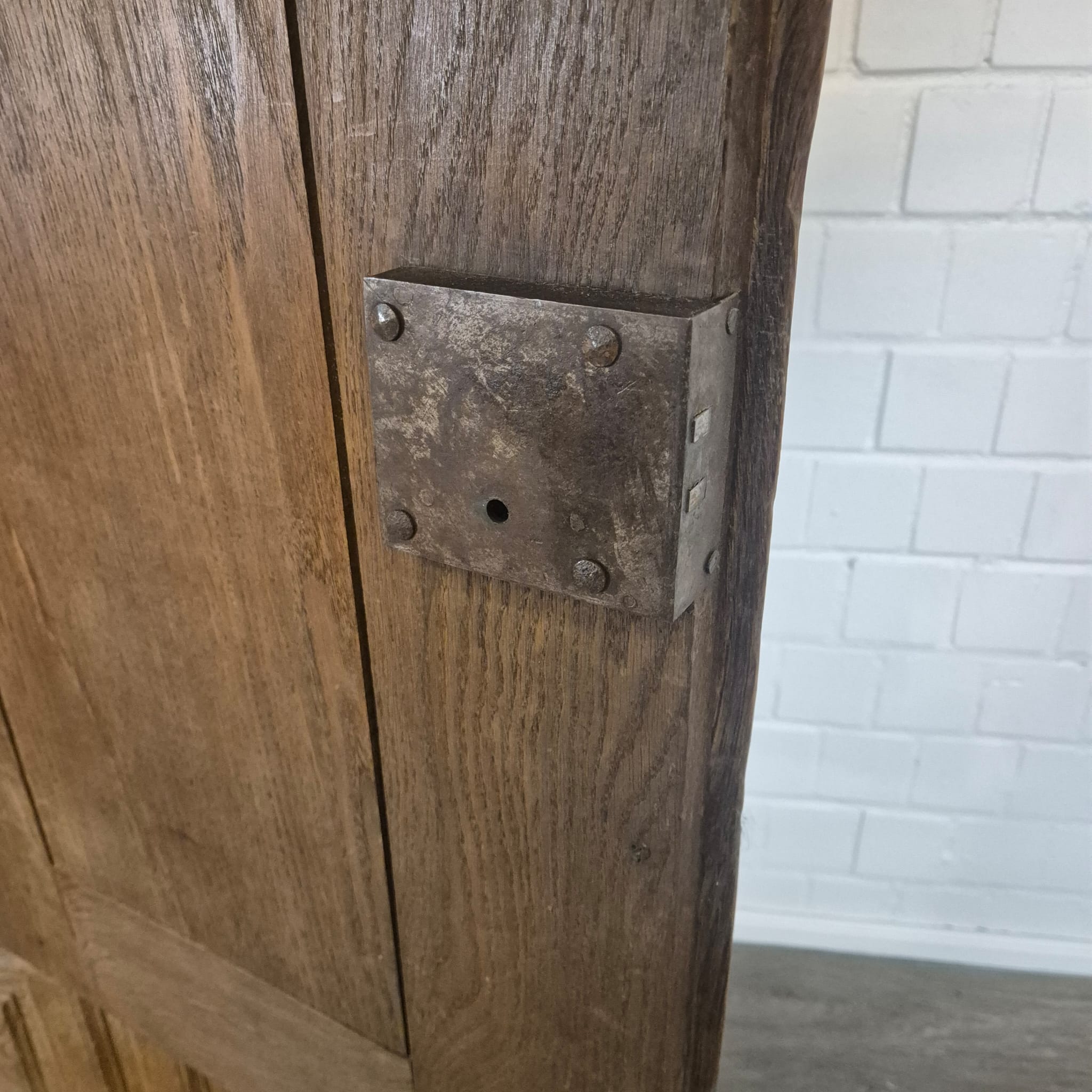 Baroque Wardrobe – Solid Oak, ca. 1780 - Image 24