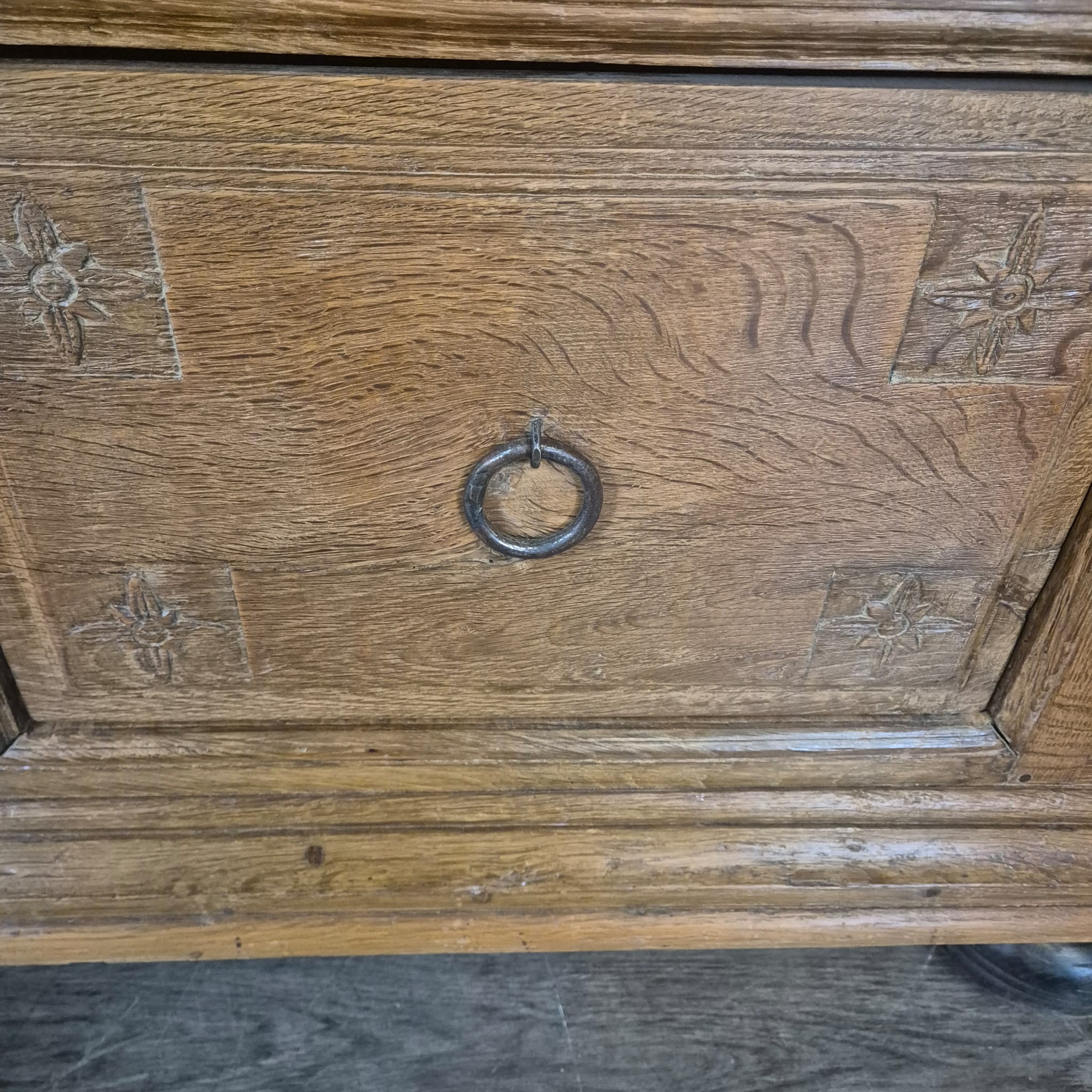 Baroque Wardrobe – Solid Oak, ca. 1780 - Image 11