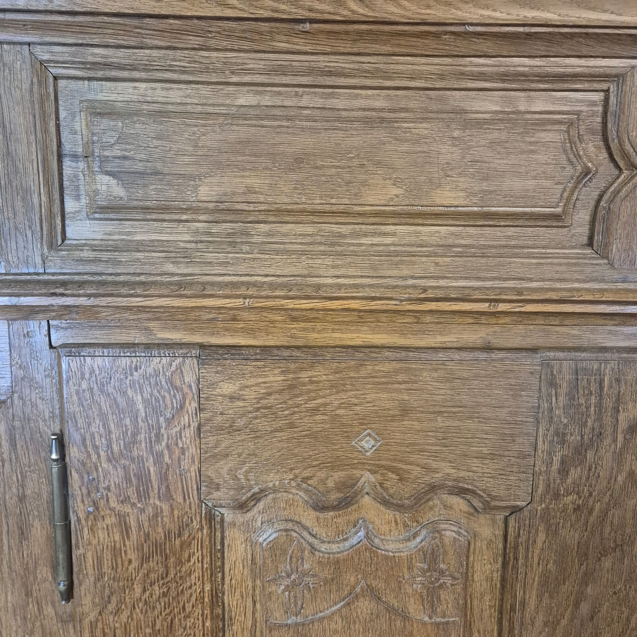 Baroque Wardrobe – Solid Oak, ca. 1780 - Image 16