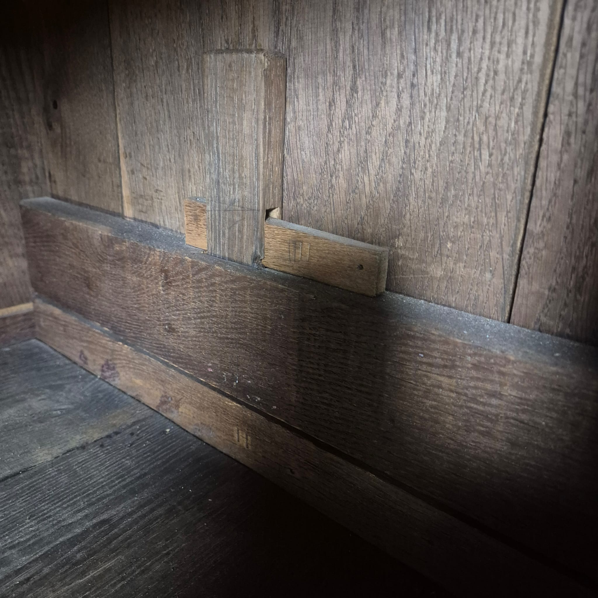 Baroque Wardrobe – Solid Oak, ca. 1780 - Image 21