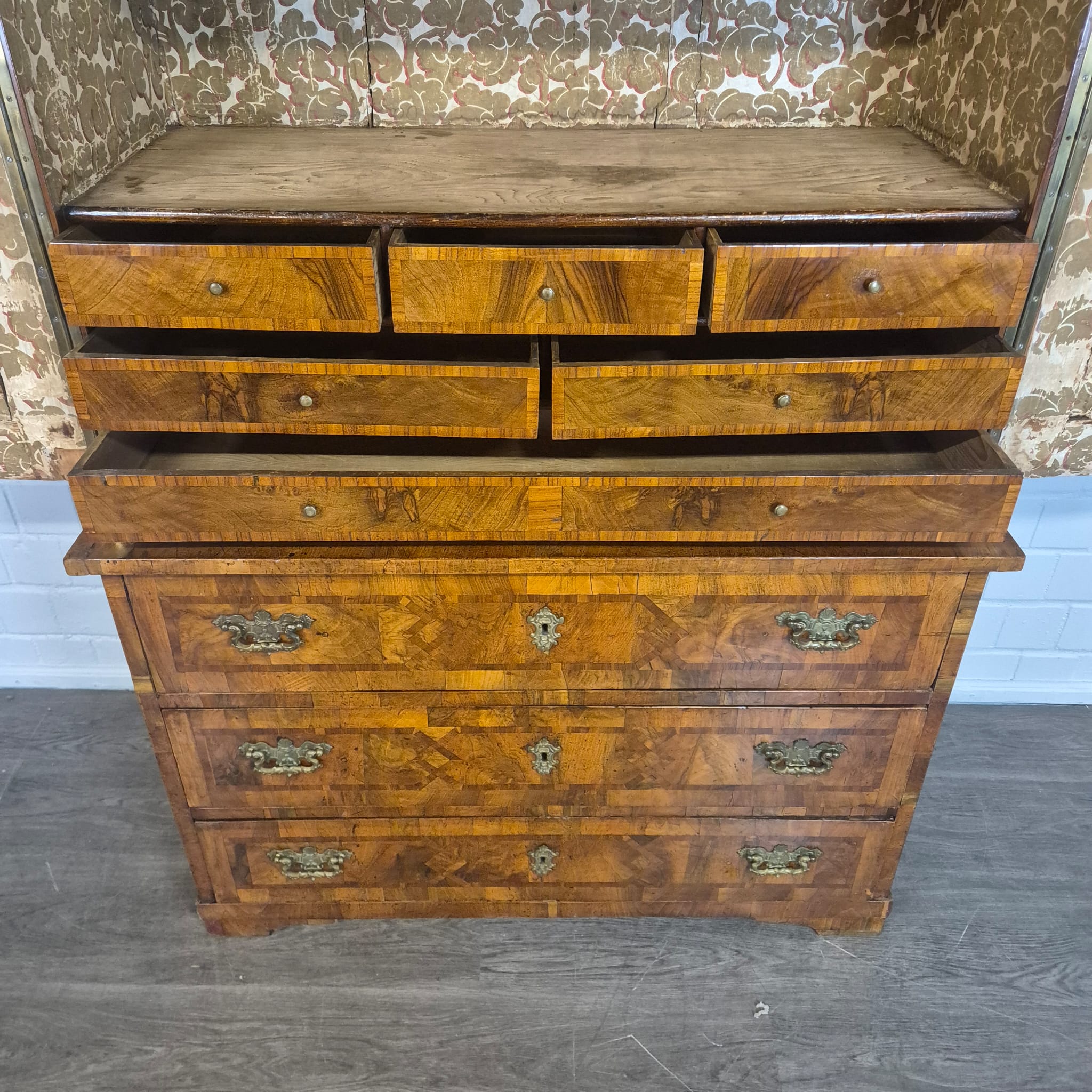 Cabinet Baroque 1770 Walnut - Image 18