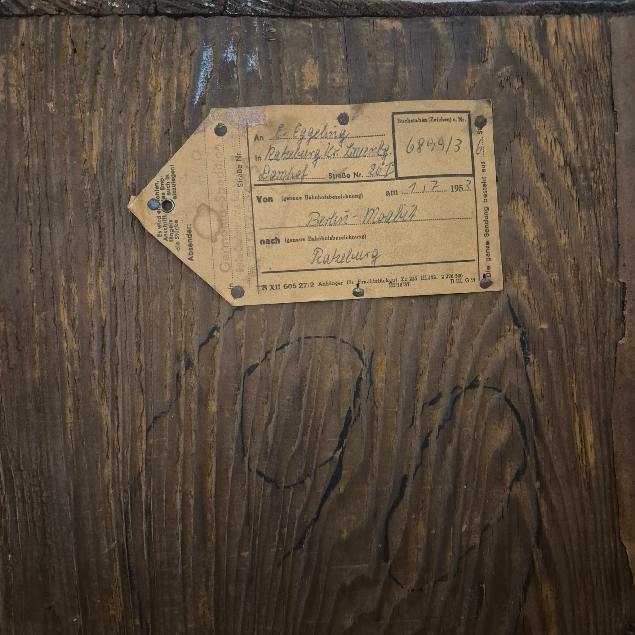 Cabinet Baroque 1770 Walnut - Image 20