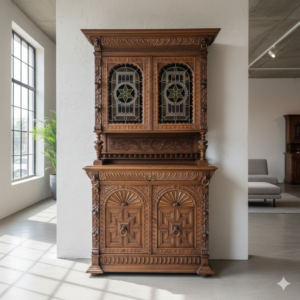 Cabinet Gründerzeit 1880 Oak