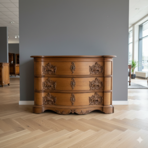 Baroque Chest of Drawers 1770 Oak