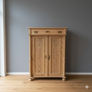 Art Nouveau Vertiko 1905 Pine