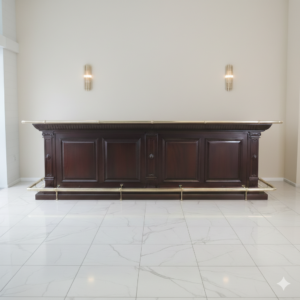 Counter / Bar "Bella" Mahogany 4.00 m