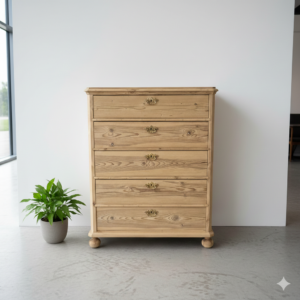 Chest of Drawers Gründerzeit 1880 Pine
