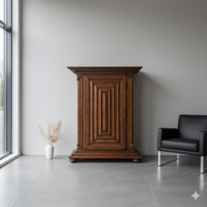 Cabinet Neo-baroque Walnut 1,51 m