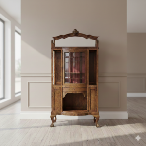 Display Cabinet Jugendstil 1920 Walnut
