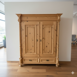 Wardrobe Gründerzeit 1880 Pine