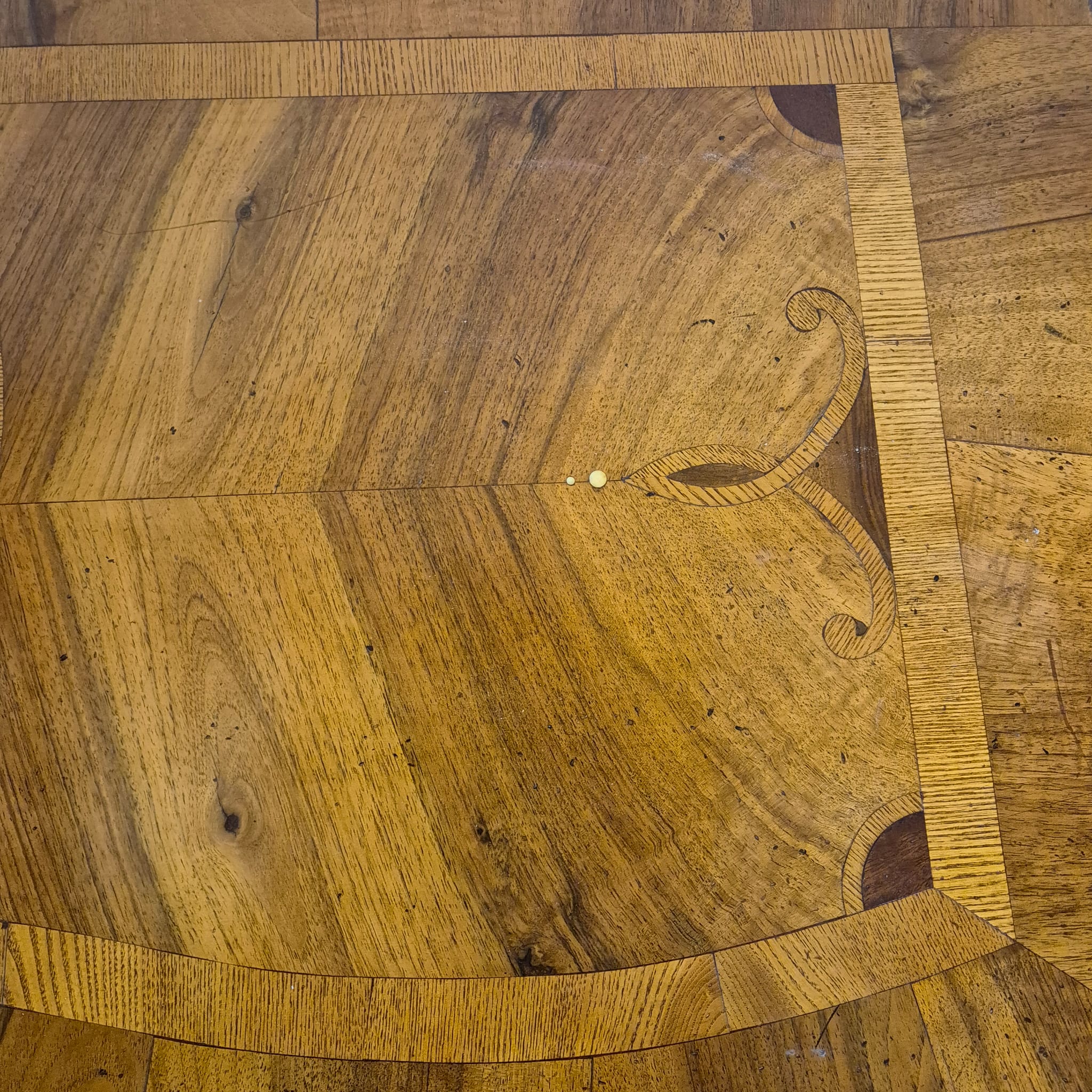 Chest of Drawers Baroque 1770 Walnut - Image 10