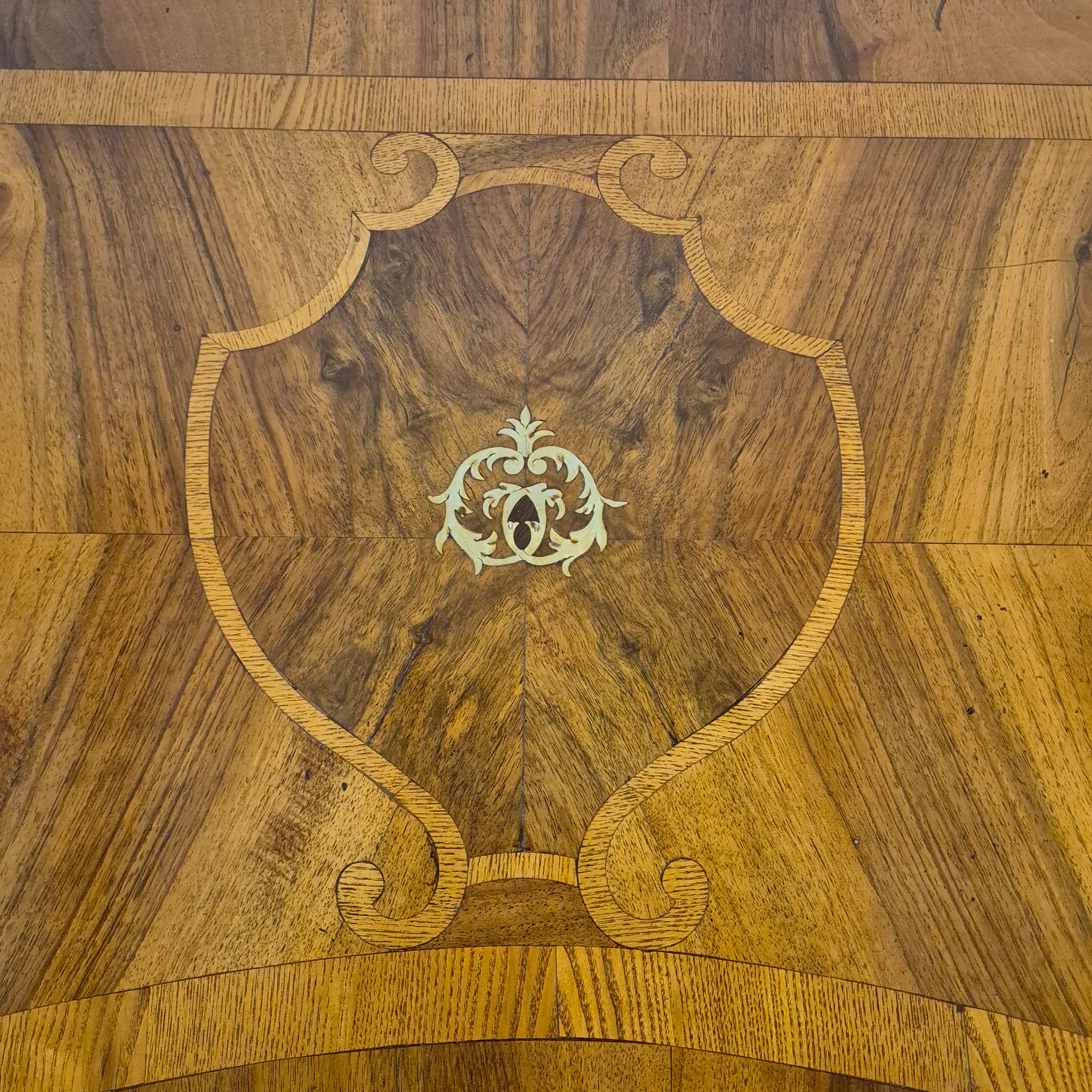 Chest of Drawers Baroque 1770 Walnut - Image 11