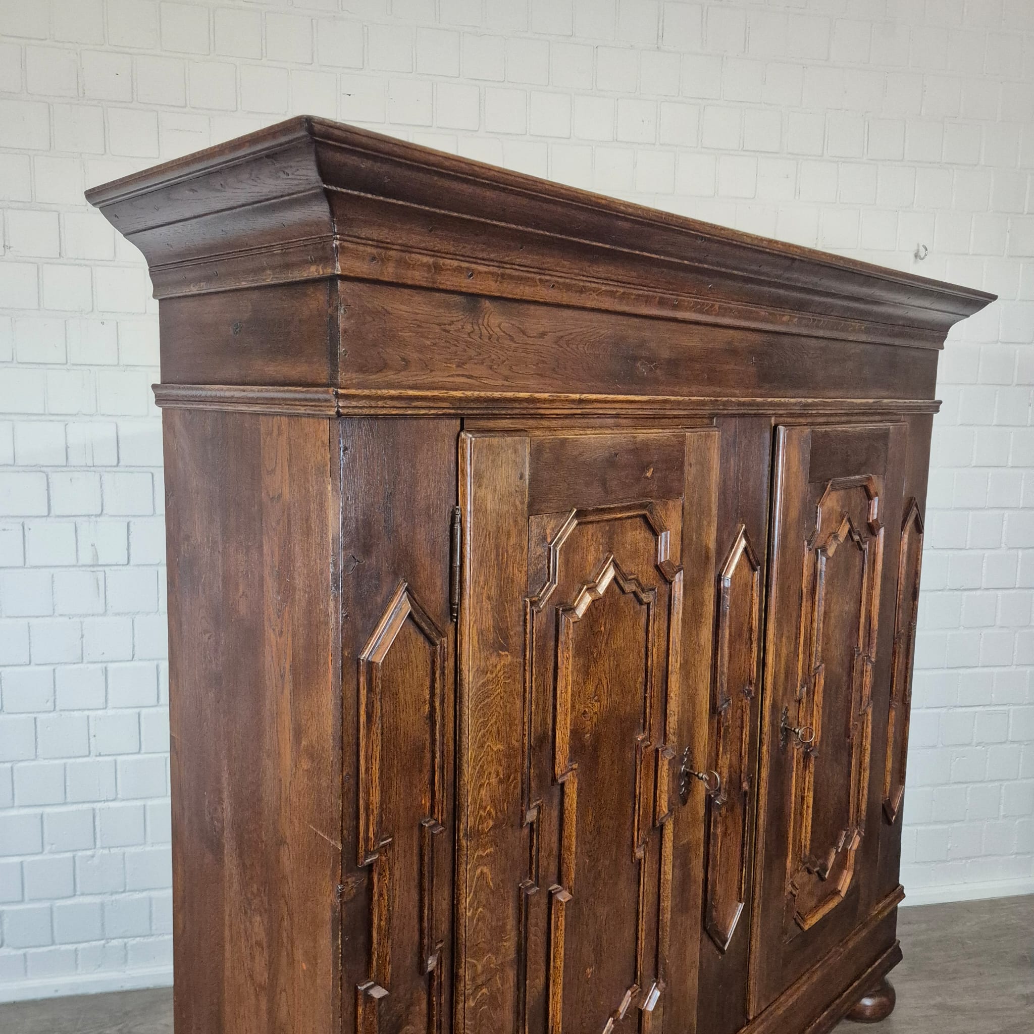 Wardrobe Baroque 1770 Oak - Image 8