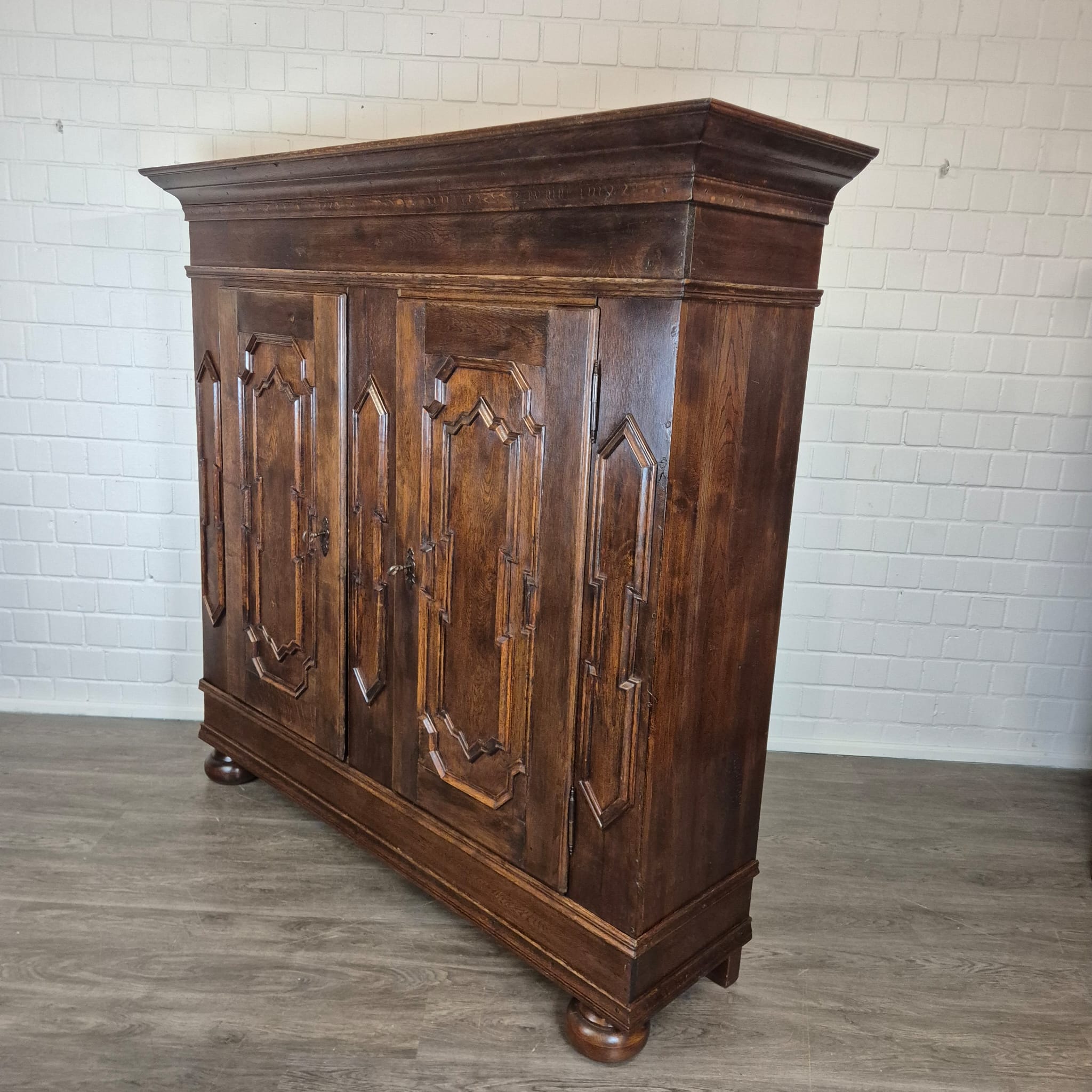 Wardrobe Baroque 1770 Oak - Image 5