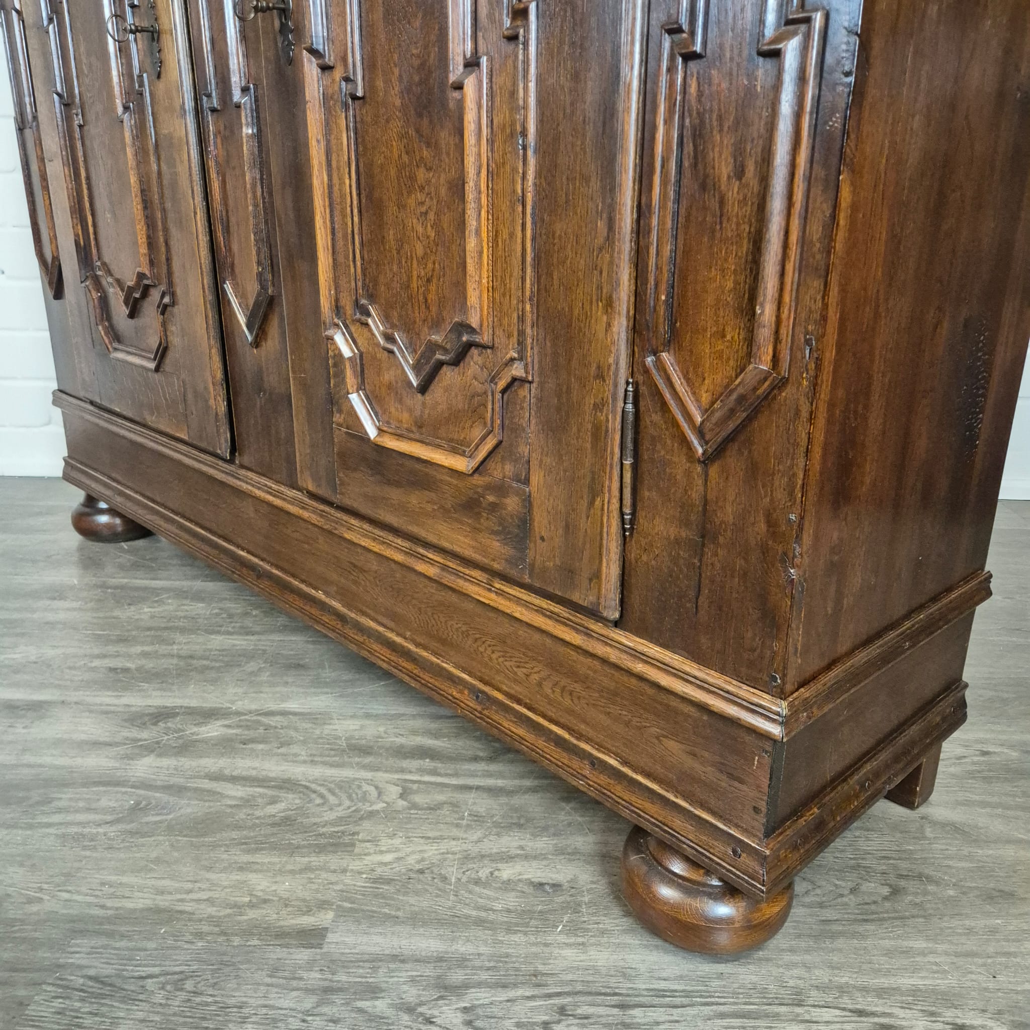 Wardrobe Baroque 1770 Oak - Image 12