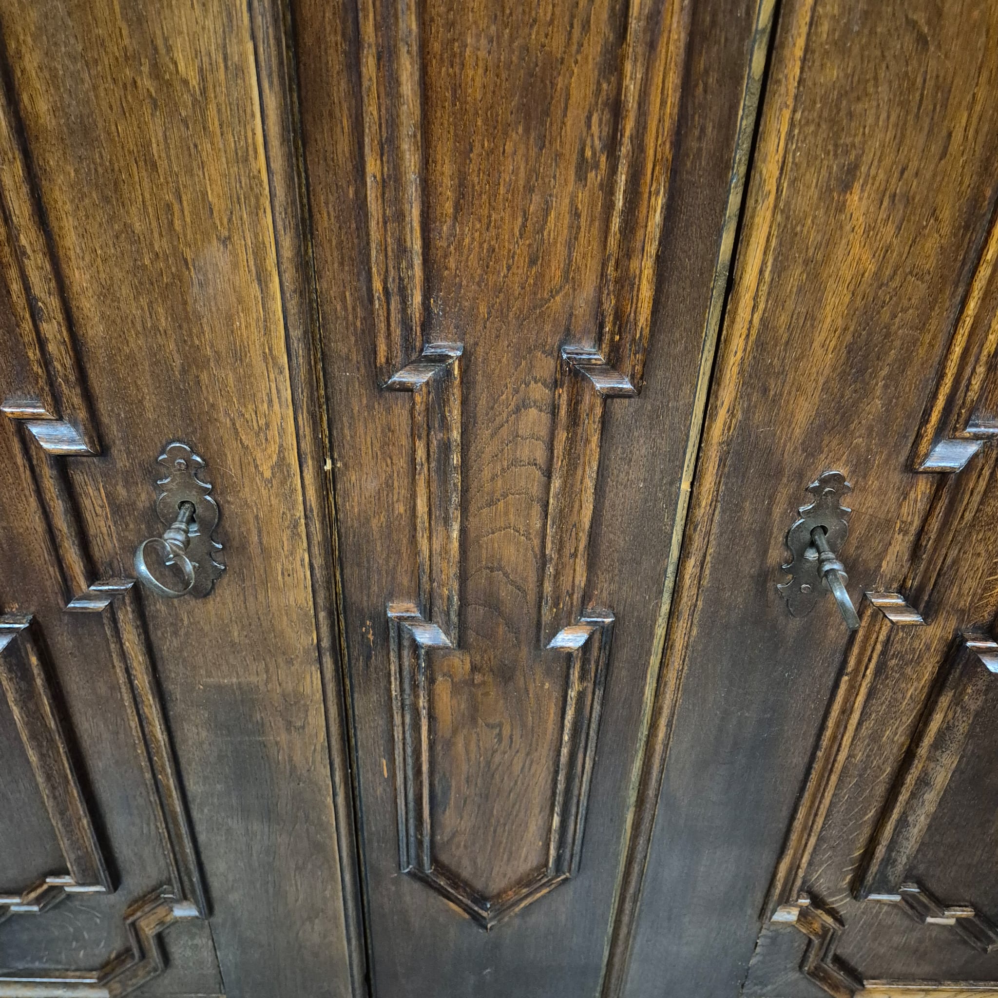 Wardrobe Baroque 1770 Oak - Image 10