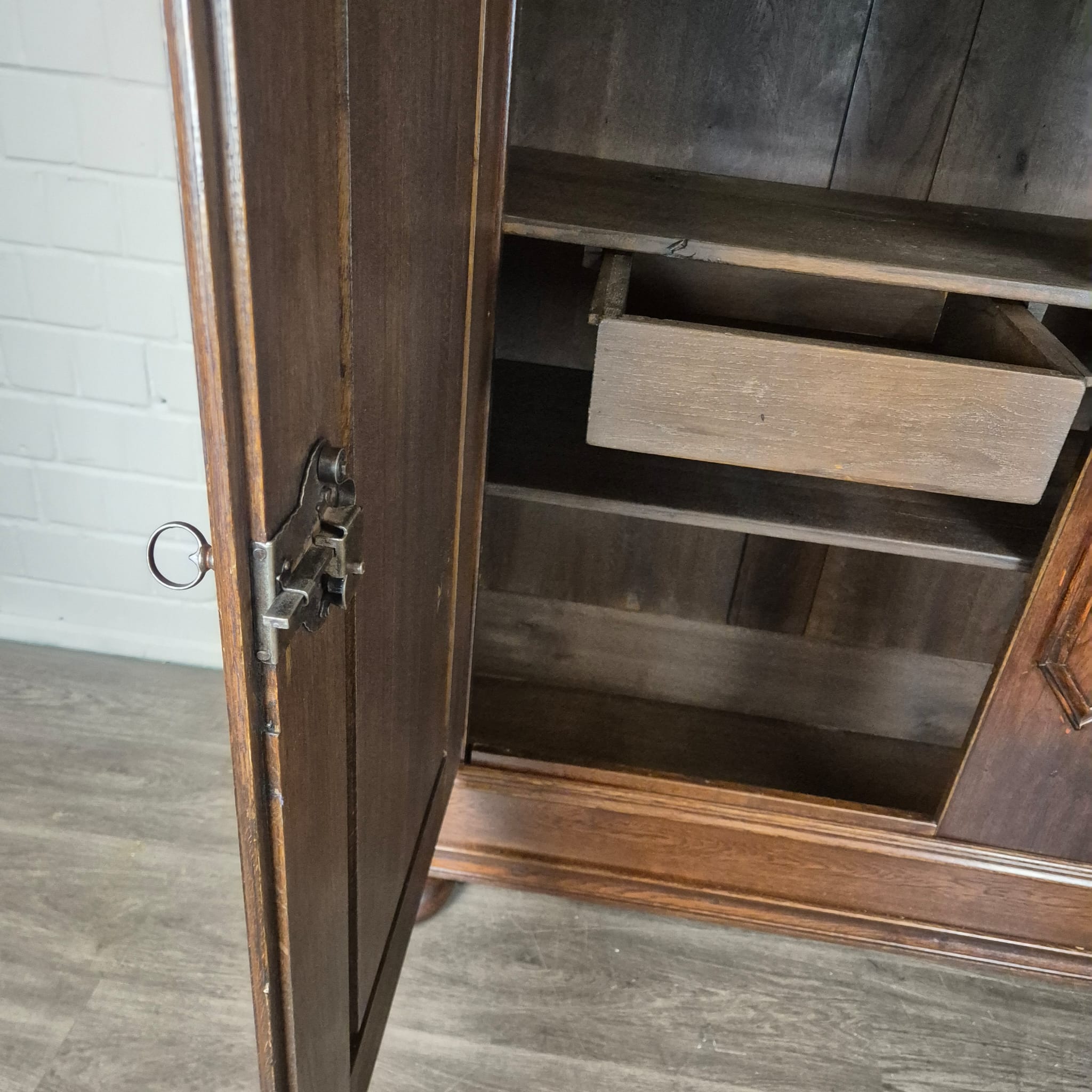 Wardrobe Baroque 1770 Oak - Image 15