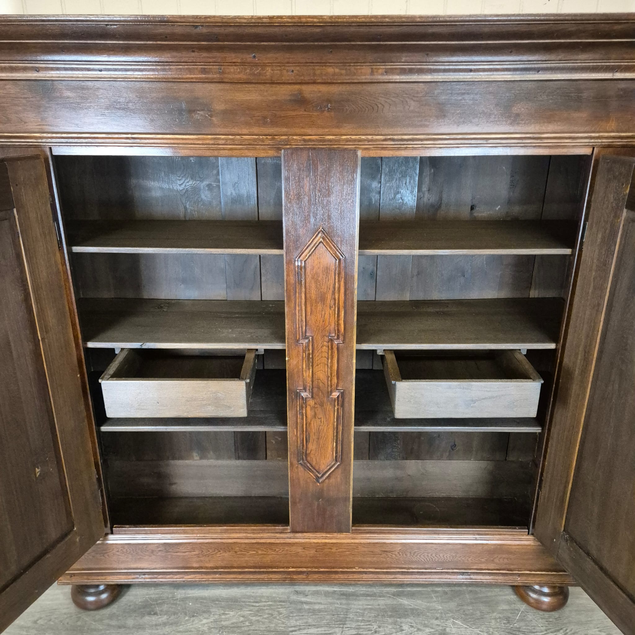 Wardrobe Baroque 1770 Oak - Image 16