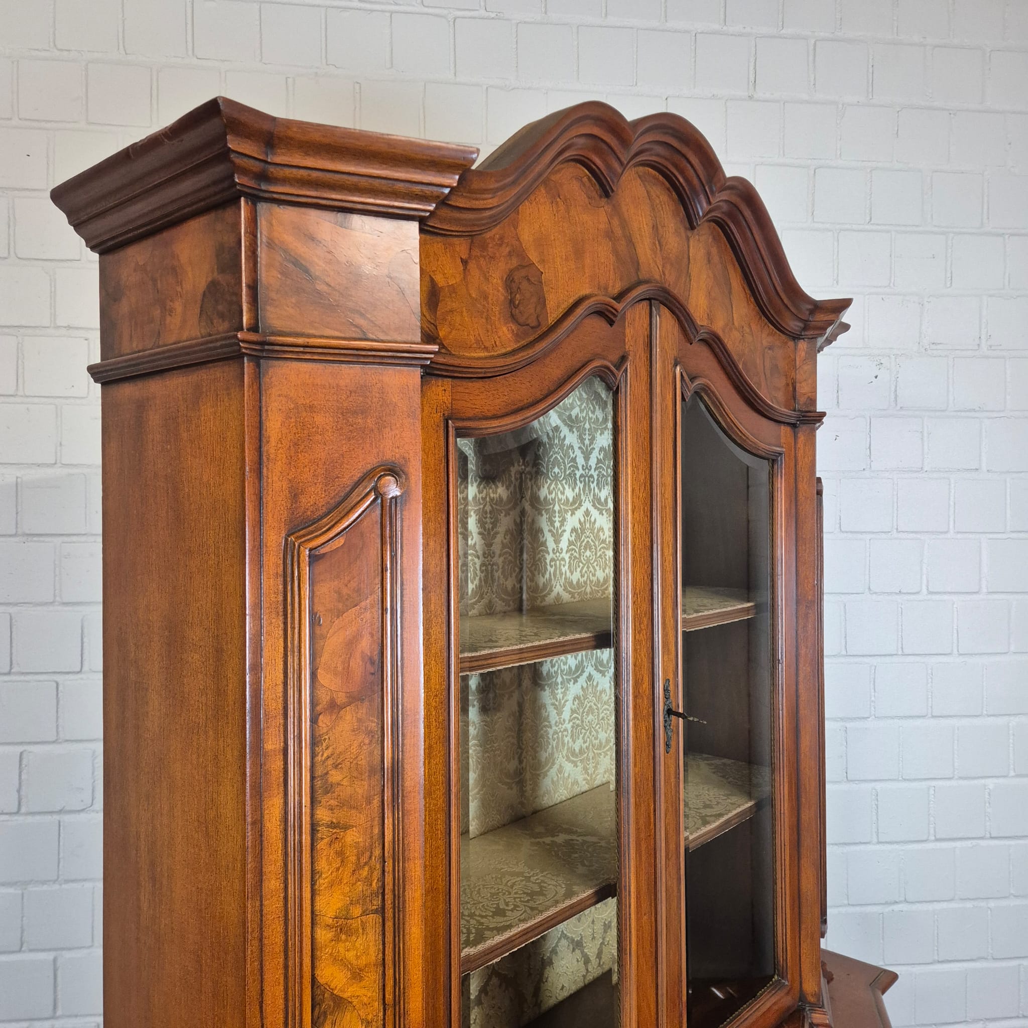 Display Cabinet Neo-baroque Walnut 1,35 m - Image 8